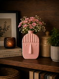 Muse Ceramic Face Vase