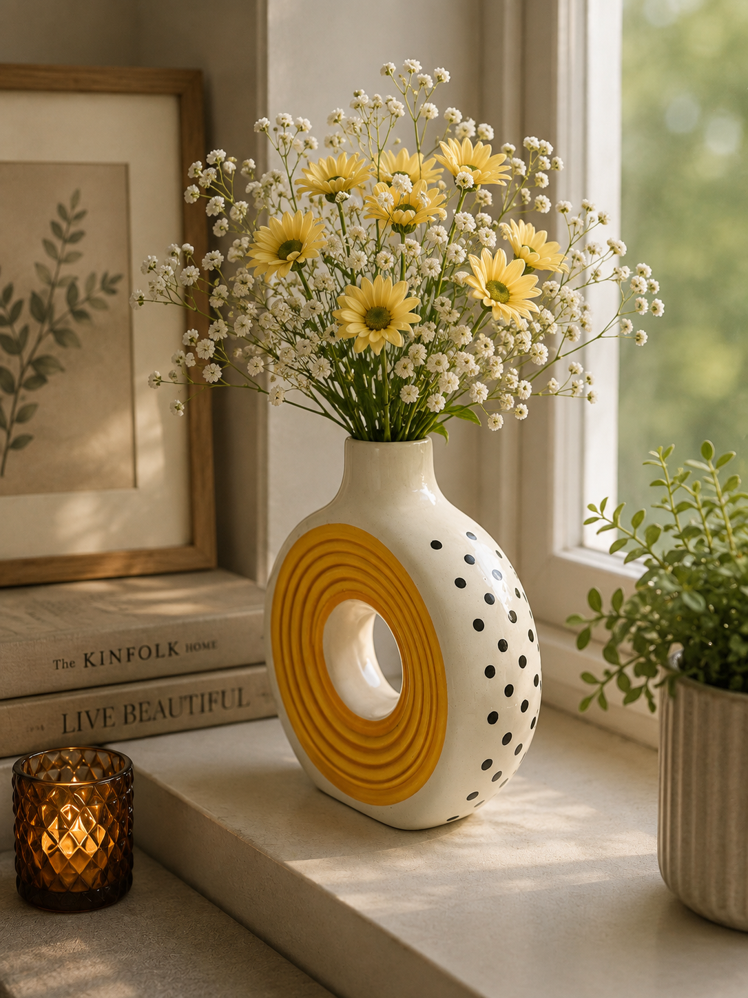 Halo Ceramic Vase