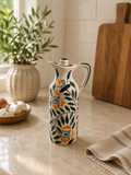 Wild Flower Ceramic Oil Bottle