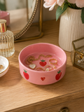 Strawberry Fields Ceramic Trinket Bowl