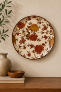 Autumn Bloom Ceramic Plate