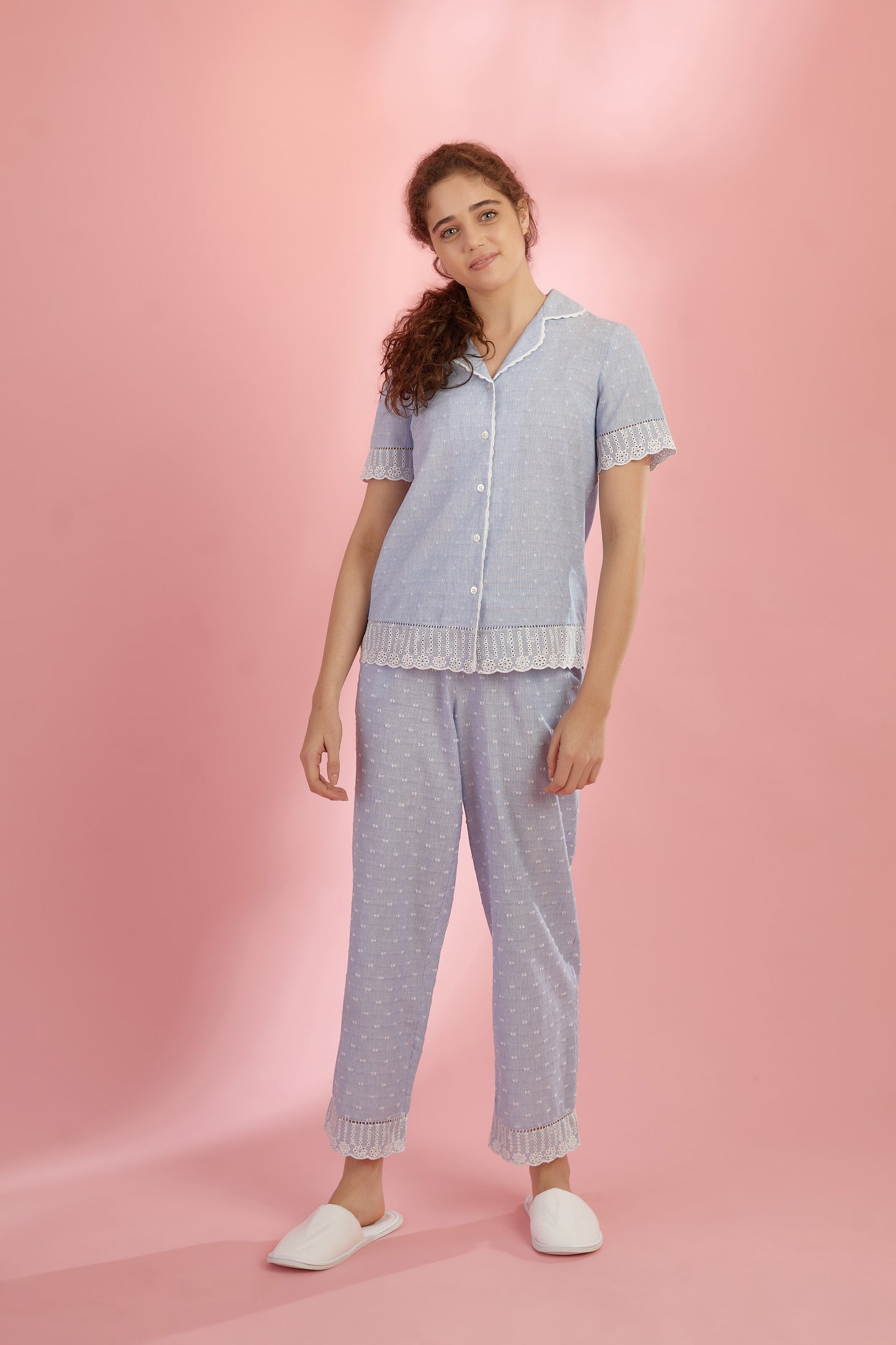 Azure - Shirt & Pyjama Set